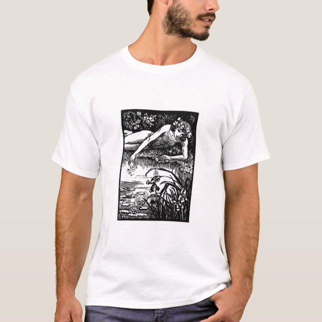 Camiseta Vintage Narcissus Emile Alder (Frente)