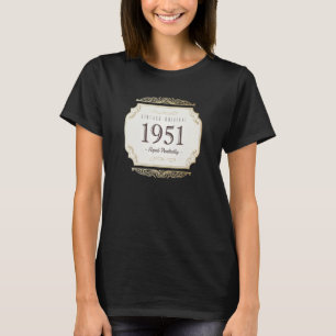 Camiseta Vintage, Nascer original envelhecido perfeitamente