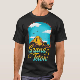 Camiseta Vintage National Park Tee Grand Tetons National Pa