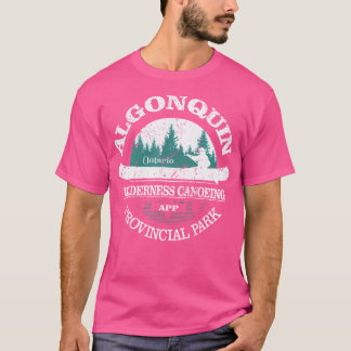 Camiseta Vintage Nature Algonquin Provincial Park Hiking Mo