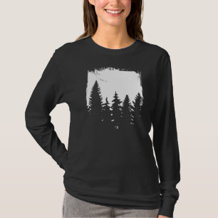 Camiseta Vintage Nature Forest Tres Wildlife Outdoor Natu