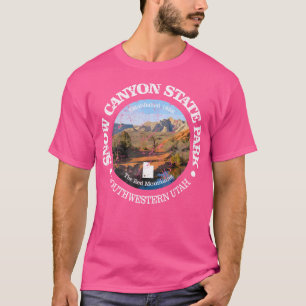 Camiseta Vintage Nature Snow Canyon State Park Hiking Monte