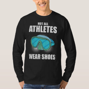 Camiseta Vintage Nem Todos Os Atletas Vestem Calçados Inspi