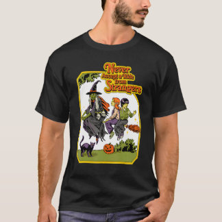 Camiseta Vintage Never Accept The Ride From Strangers Flyin
