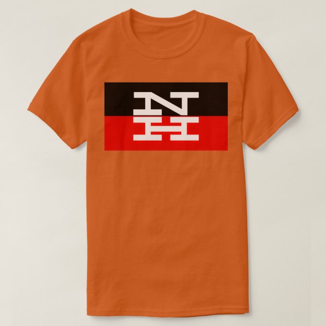 Camiseta Vintage New Haven Railroad (Frente do Design)