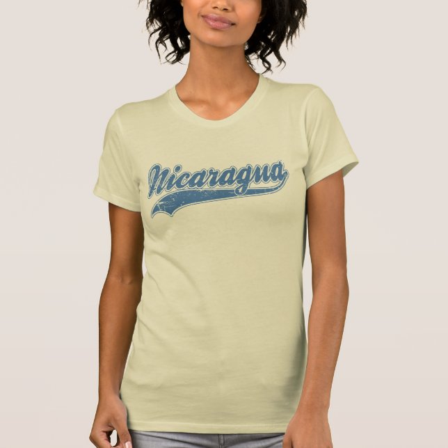 Camiseta Vintage Nicarágua (Frente)