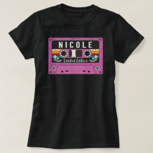 Camiseta Vintage Nicole Name T-Shirt