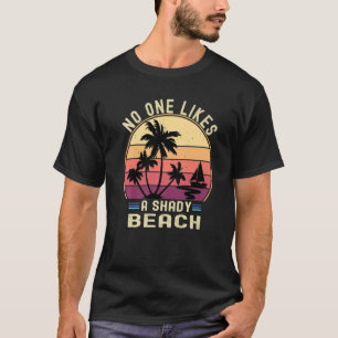 Camiseta Vintage Ninguém Gosta De Um Coco De Óculos De Sol