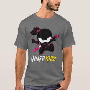 Camiseta Vintage Ninja Classic Art Kidz Vídeo Gam Essencia