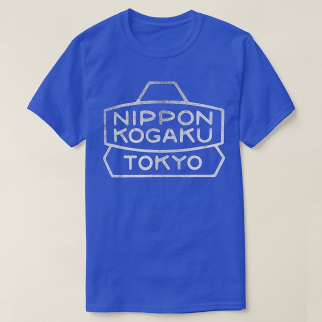 Camiseta Vintage Nippon Kogaku Camera (Frente do Design)