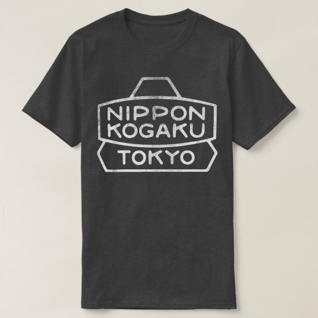 Camiseta Vintage Nippon Kogaku Camera  (Frente do Design)
