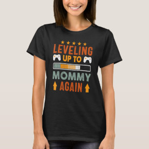 Camiseta Vintage Nivelando Para As Mamães Novamente