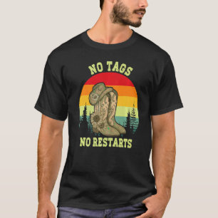 Camiseta Vintage No Tags No Restart Line Dancing Country D