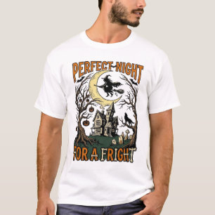 Camiseta Vintage Noite Assombrada de Bruxas do Ter