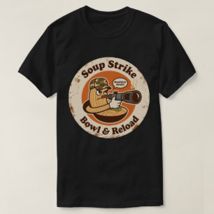 Camiseta Vintage Noodle Bowl Combina Diversão de Jogador