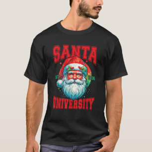 Camiseta Vintage North Pole University Feliz Sant de Natal