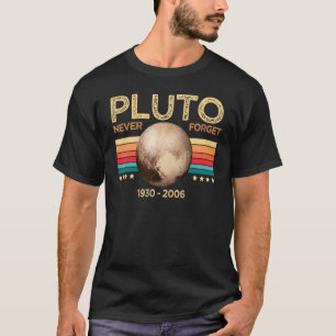 Camiseta Vintage Nunca Esquece O Espaço De Astronomia De Pl