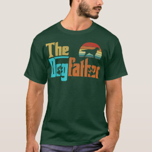 Camiseta Vintage O Cão De Retriever Com Revestimento Simple