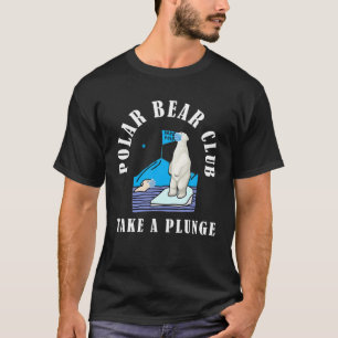 Camiseta Vintage O Polar Bear Plunge Club Com Facemask