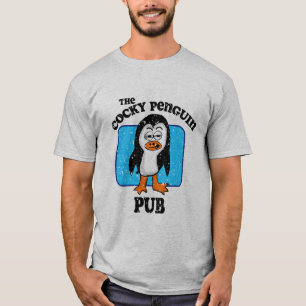 Camiseta Vintage O Pub do Pinguim Arrogante