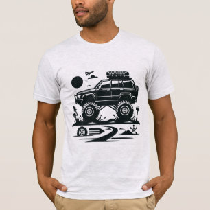 Camiseta Vintage Offroad Car