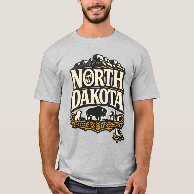 Camiseta Vintage Ohio State Heritage Aviation Buckeye Art (Frente)