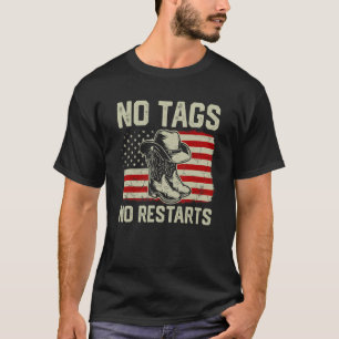 Camiseta Vintage Old American Flag Dance Dancer No Tags No