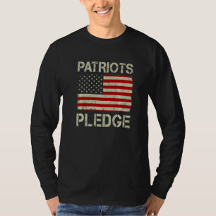 Camiseta Vintage Old American Flag Patriots Penhor 1