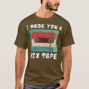 Camiseta Vintage Old School Music 80s 90s I Made You A Mix