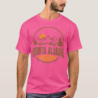 Camiseta Vintage Oneonta Alabama Mountain Hiking Souvenir P