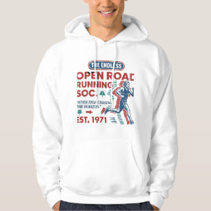 Camiseta Vintage Open Road Running Club Retro Runn