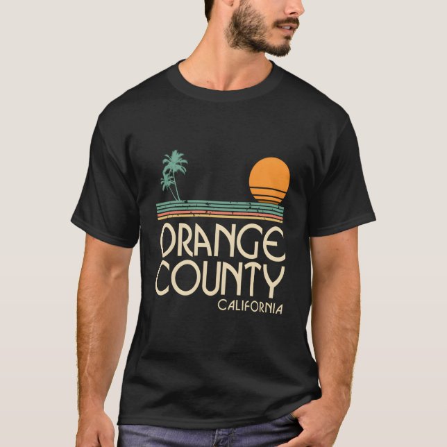 Camiseta Vintage Orange County California (Frente)