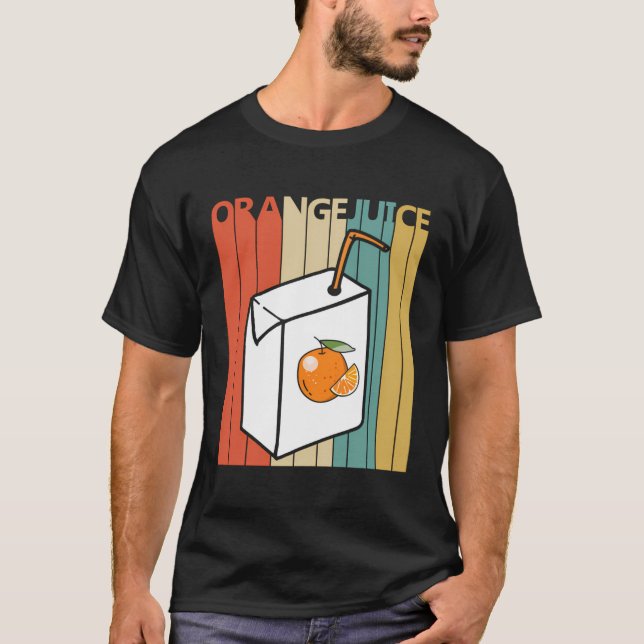 Camiseta Vintage Orange Juice (Frente)