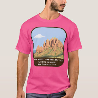 Camiseta Vintage Organ Mountainsdesert Peaks Mono Nacional