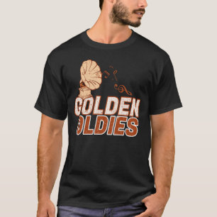 Camiseta Vintage Ouro Oldies Music T Shirt