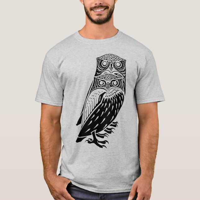 Camiseta Vintage Owls (Frente)