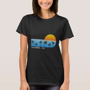 Camiseta Vintage Oxnard, Ca Palm Trees & Sunset Beach