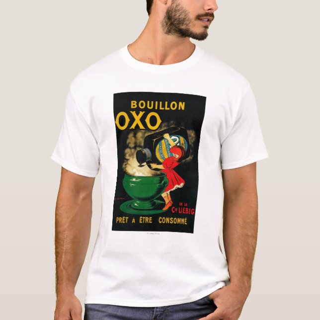 Camiseta Vintage OXO PoseterEurope do caldo (Frente)