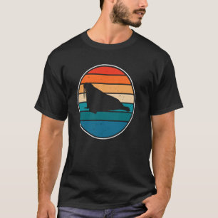 Camiseta Vintage Pacífico cruzado com morsa no Pacífico neg