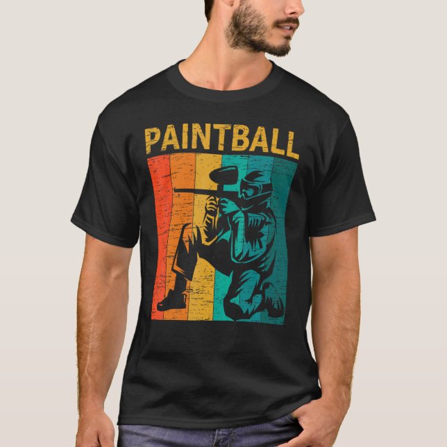 Camiseta Vintage Paintball (Frente)