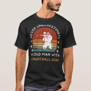 Camiseta Vintage Paintball Gun Love Tee: Marksmanship Maste