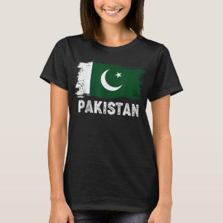 Camiseta Vintage Pakistan Flag Pakistani Family Pride