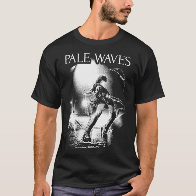 Camiseta Vintage Pale Waves dá ideias (Frente)