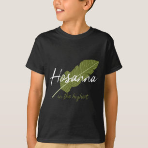 Camiseta Vintage Palm Sunday Hosanna No Alto Christi