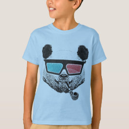 Camiseta Vintage panda 3-D