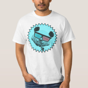 Camiseta Vintage panda 3-D glasses