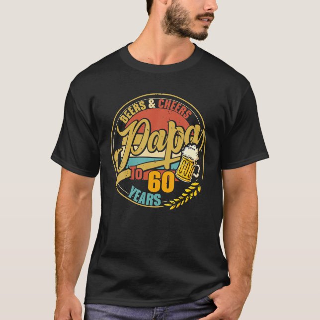 Camiseta Vintage Papa Beers (Frente)