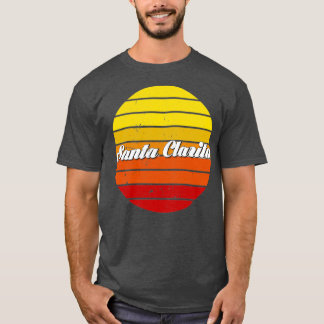 Camiseta Vintage Papais noeis Clarita City California Retro