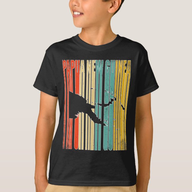Camiseta Vintage Papua New Guinea  (Frente)