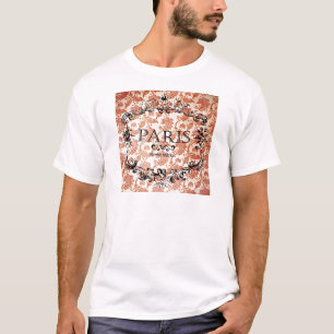 Camiseta Vintage Paris Damask